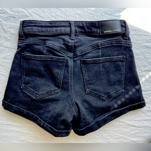 Kendall + Kylie Black Rinse Jean Shorts, Size 26/3
